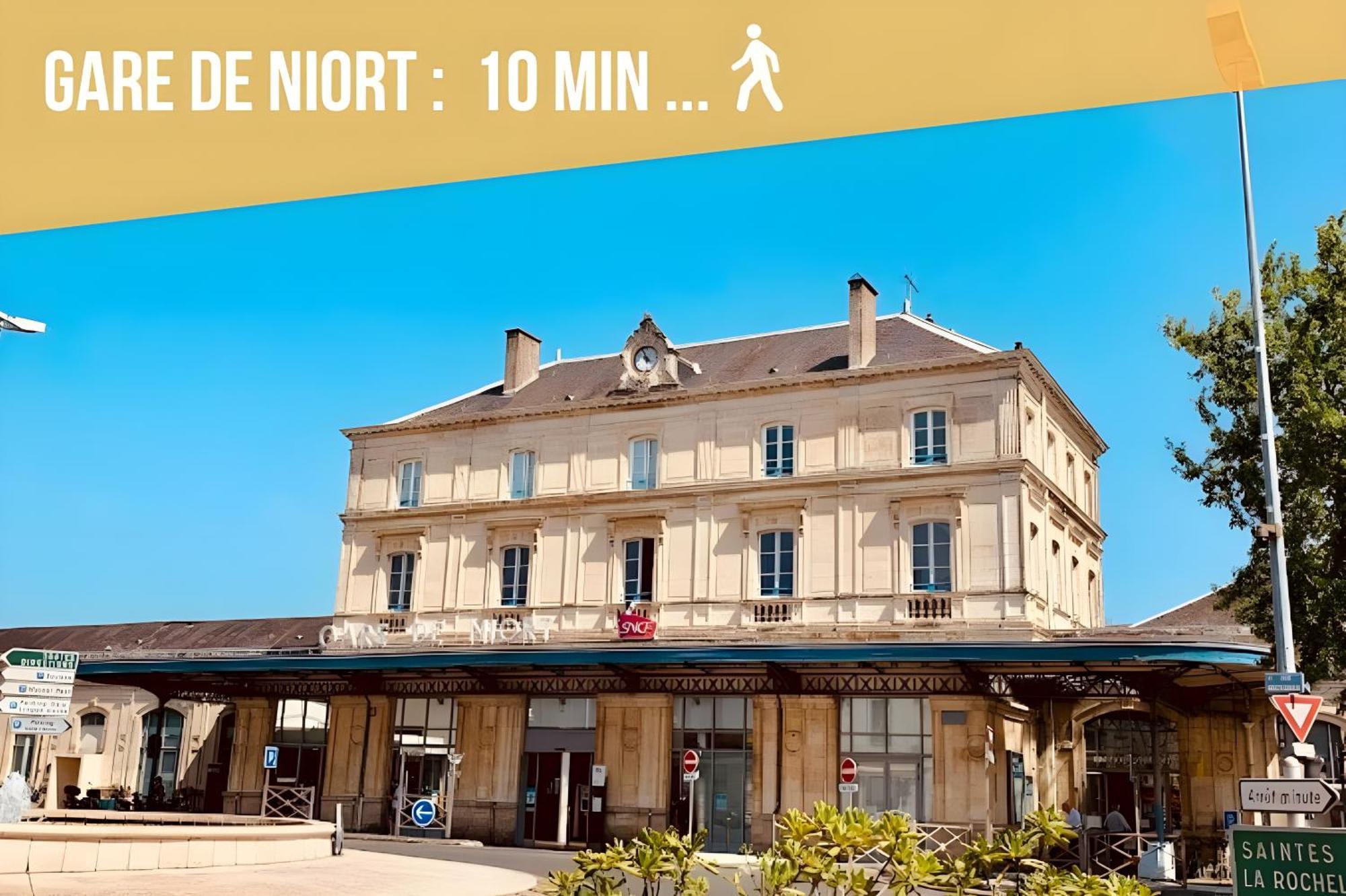 Le Gatsby Niortais - Home Homy ภายนอก รูปภาพ
